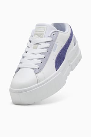 Mayze Mix Women's Sneakers, Puma White-Blue Crystal, extralarge-GBR