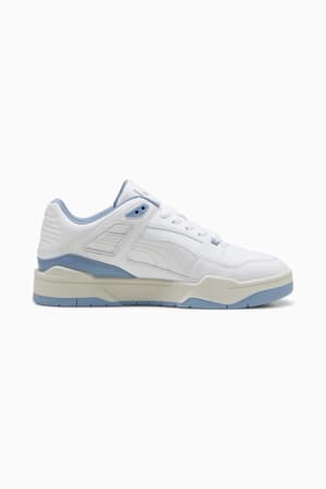 Slipstream Leather Sneakers, PUMA White-Zen Blue, extralarge-GBR