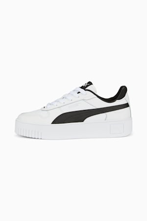 Carina Street Sneakers Women, PUMA White-PUMA Black-PUMA Silver, extralarge-GBR