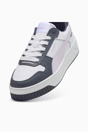 Carina Street Sneakers Women, PUMA White-Lilac Frost-Galactic Gray, extralarge-GBR