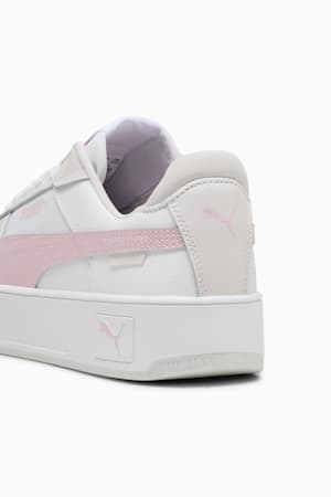 Carina Street Sneakers Women, PUMA White-Rose Mauve-Feather Gray, extralarge-GBR