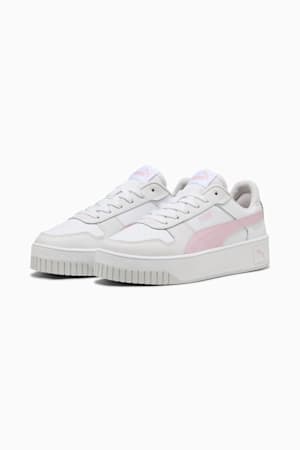 Carina Street Sneakers Women, PUMA White-Rose Mauve-Feather Gray, extralarge-GBR