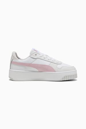 Carina Street Sneakers Women, PUMA White-Rose Mauve-Feather Gray, extralarge-GBR