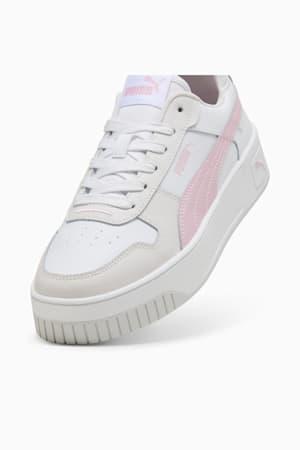 Carina Street Sneakers Women, PUMA White-Rose Mauve-Feather Gray, extralarge-GBR