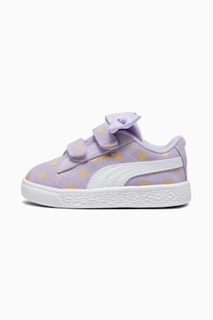 Suede Classic LF Re-Bow V Sneakers Toddler, Vivid Violet-PUMA White, extralarge-GBR