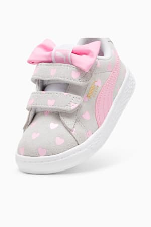 Suede Classic LF Re-Bow V Sneakers Toddler, Silver Mist-Pink Lilac, extralarge-GBR