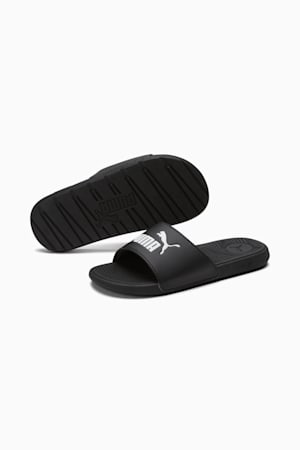 Cool Cat 2.0 Sandals Youth, PUMA Black-PUMA White, extralarge-GBR