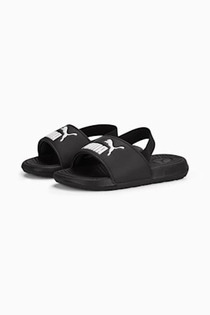 Cool Cat 2.0 Backstrap Sandals Baby, PUMA Black-PUMA White, extralarge-GBR