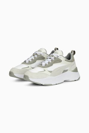 Cassia Mix Sneakers Women, PUMA White-Vapor Gray-Flat Light Gray, extralarge-GBR