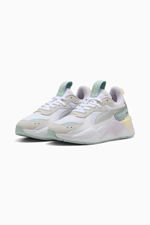 RS-X Metallic Sneakers Youth, PUMA White-PUMA Silver, extralarge-GBR