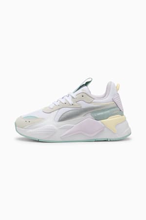 RS-X Metallic Sneakers Youth, PUMA White-PUMA Silver, extralarge-GBR