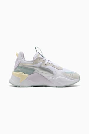RS-X Metallic Sneakers Youth, PUMA White-PUMA Silver, extralarge-GBR