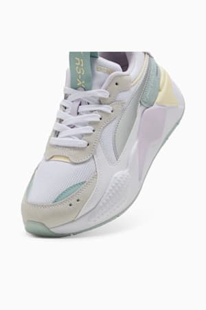 RS-X Metallic Sneakers Youth, PUMA White-PUMA Silver, extralarge-GBR