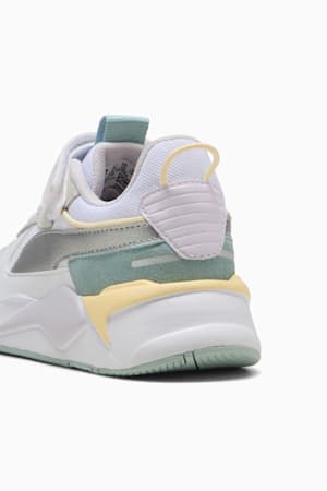 RS-X Metallic Alternative Closure+ Sneakers Kids, PUMA White-PUMA Silver, extralarge-GBR