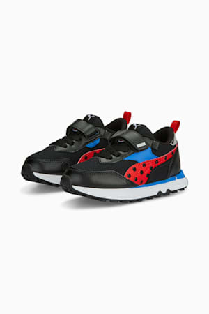 PUMA x MIRACULOUS Rider FV Alternative Closure Sneakers Kids, PUMA Black-PUMA Red, extralarge-GBR