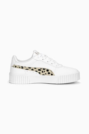 Carina 2.0 Animal Sneakers Kids, PUMA White-Granola-PUMA Black-PUMA Gold, extralarge-GBR