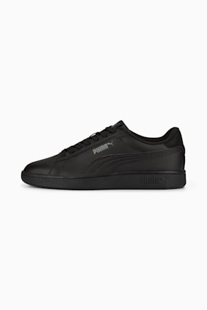 Puma smash trainers black outlet