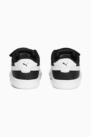 Smash 3.0 Leather V Sneakers Baby, PUMA Black-PUMA White, extralarge-GBR