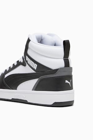Rebound Sneakers, PUMA White-PUMA Black-Shadow Gray-PUMA White, extralarge-GBR
