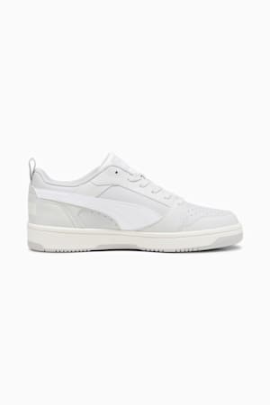 Rebound V6 Low Sneakers, Ash Gray-PUMA White-Sedate Gray-Warm White, extralarge-GBR