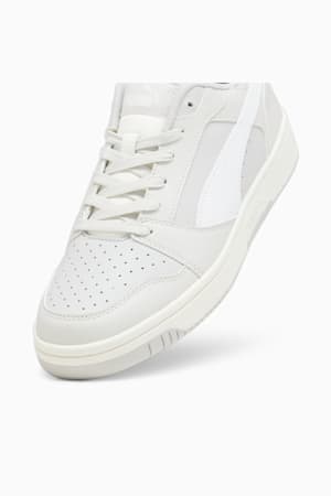 Rebound V6 Low Sneakers, Ash Gray-PUMA White-Sedate Gray-Warm White, extralarge-GBR