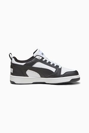 Rebound V6 Lo Youth Sneakers, PUMA White-PUMA Black, extralarge-GBR