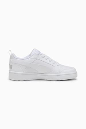 Rebound V6 Lo Youth Sneakers, PUMA White-Cool Light Gray, extralarge-GBR