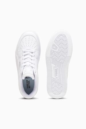 PUMA Caven 2.0 Youth Sneakers, PUMA White-PUMA Silver-PUMA Black, extralarge-GBR
