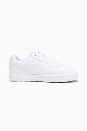 PUMA Caven 2.0 Youth Sneakers, PUMA White-PUMA Silver-PUMA Black, extralarge-GBR