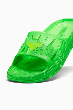 MB.03 Basketball Slides, PUMA Green-Fluro Yellow Pes-Fluro Green Pes, extralarge-GBR