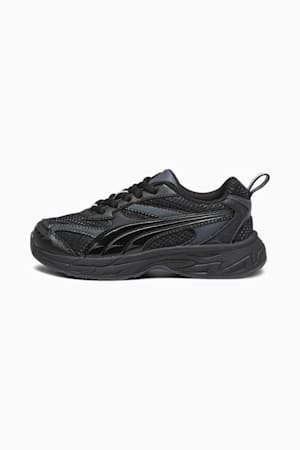 Morphic Basic Kids' Sneakers, PUMA Black-Strong Gray, extralarge-GBR