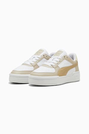 CA Pro Women's Sneakers, PUMA White-Prairie Tan-Putty, extralarge-GBR