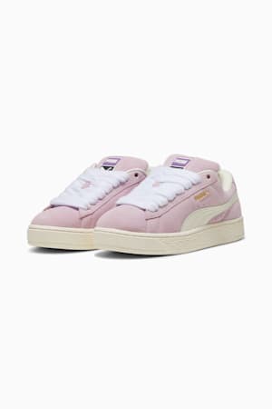 Suede XL Sneakers Unisex, Grape Mist-Warm White, extralarge-GBR