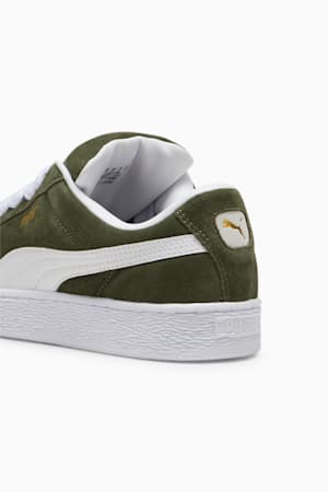 Suede XL Sneakers Unisex, Dark Olive-PUMA White, extralarge-GBR