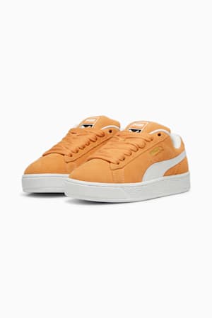 Suede XL Sneakers Unisex, Bright Melon-PUMA White, extralarge-GBR