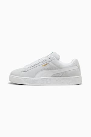 Suede XL Sneakers Unisex, Silver Mist-PUMA White, extralarge-GBR