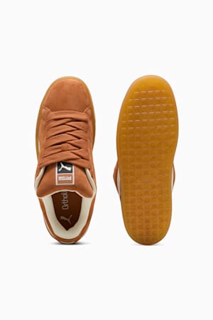 Suede XL Sneakers Unisex, Brandy-Warm White, extralarge-GBR