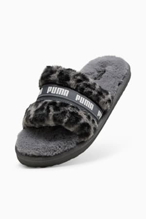 Puma sliders fluffy hot sale