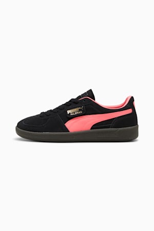 Womens black puma trainers cheap