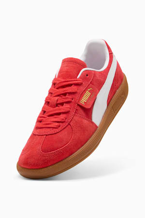 Palermo Sneakers Unisex, For All Time Red-PUMA White-PUMA Gold, extralarge-GBR