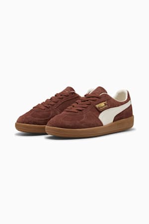 Palermo Sneakers Unisex, Chocotart-Warm White-PUMA Gold, extralarge-GBR