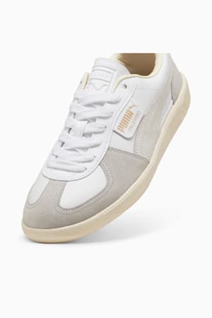 Palermo Leather Sneakers Unisex, PUMA White-Cool Light Gray-Sugared Almond, extralarge-GBR
