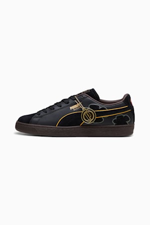 PUMA x ONE PIECE Suede Blackbeard Teach Sneakers Unisex, PUMA Black-Dark Chocolate, extralarge-GBR