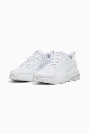 Vis2k Youth Sneakers, PUMA White-PUMA White, extralarge-GBR