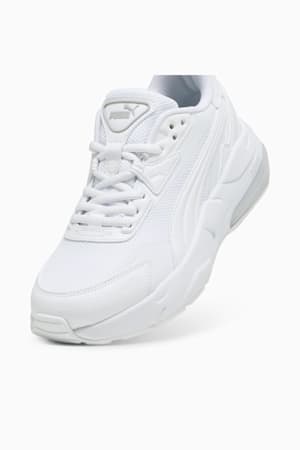 Vis2k Youth Sneakers, PUMA White-PUMA White, extralarge-GBR