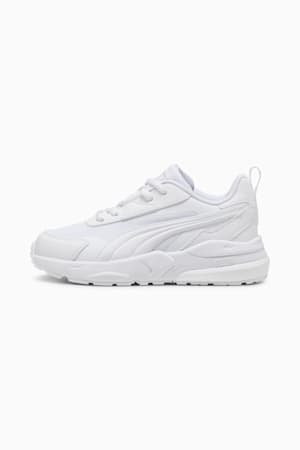 Vis2k Kids' Sneakers, PUMA White-PUMA White, extralarge-GBR