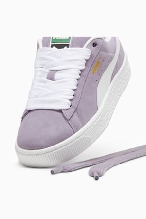 Suede XL Youth Sneakers, Pale Plum-PUMA White, extralarge-GBR