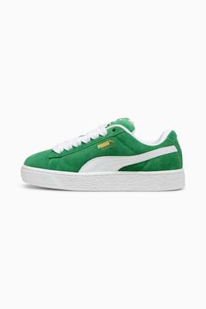 Suede XL Youth Sneakers, Archive Green-PUMA White, extralarge-GBR