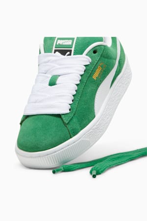 Suede XL Youth Sneakers, Archive Green-PUMA White, extralarge-GBR