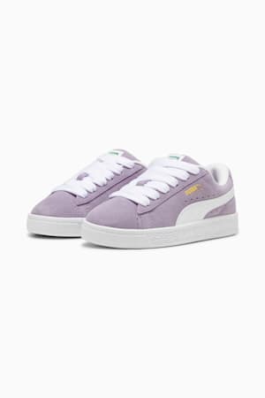 Suede XL Kids' Sneakers, Pale Plum-PUMA White, extralarge-GBR